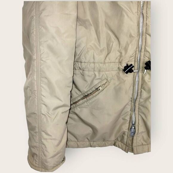 Vtg 90s | Mighty‎ Mac Jacket Mens Sz 38 | Tan Quilted Lined Coat Puffer Goose - Picture 8 of 12